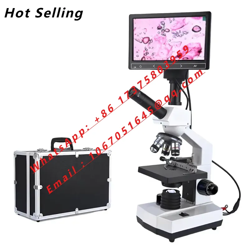 WEIAIは、学生向けのHDスクリーンLEDライト付きデジタ - Medical Lab Microscope のレビューと価格