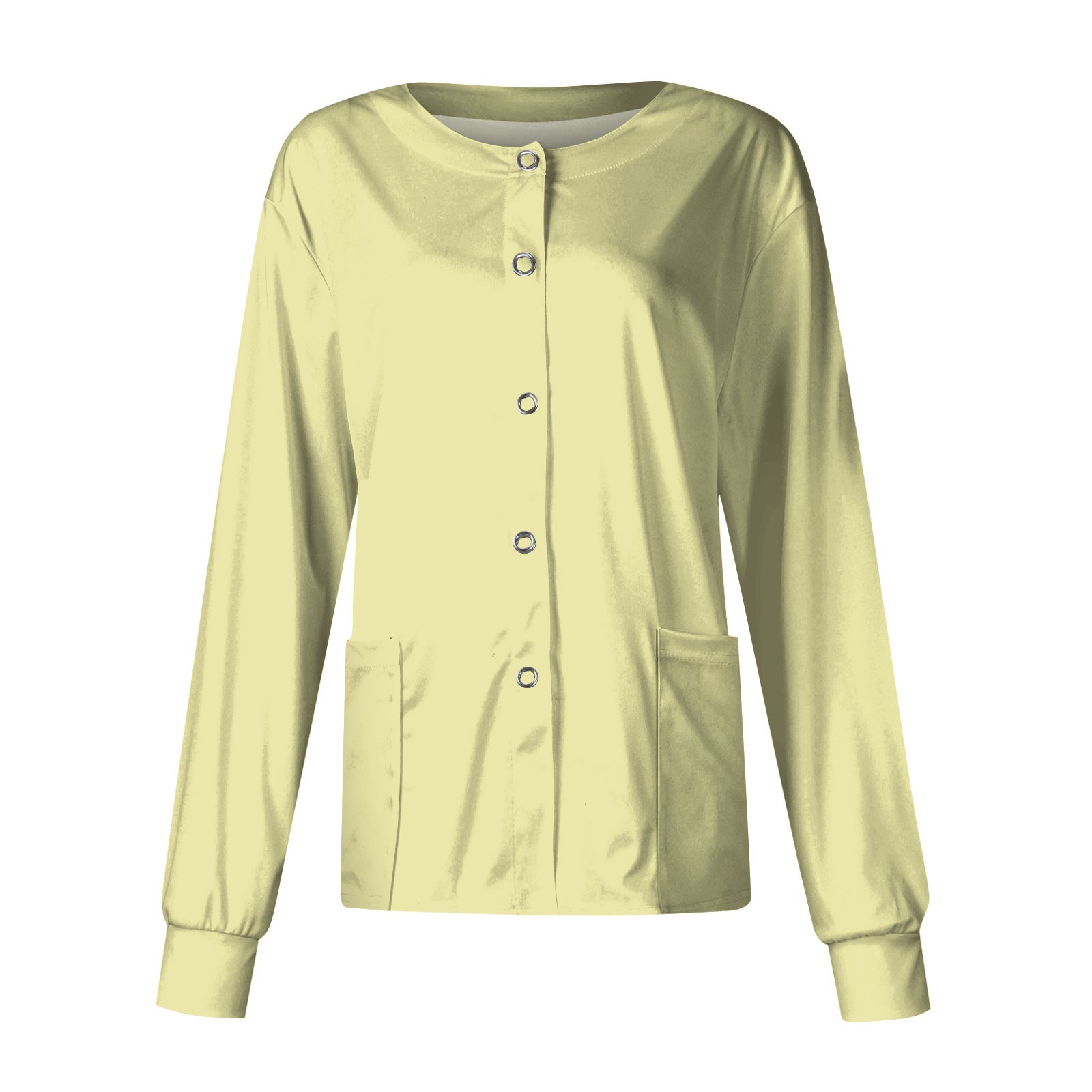 女性用シングルブレスト保護オーバーオール、カーディガンジャケ - Medical Lab Uniform のレビューと価格