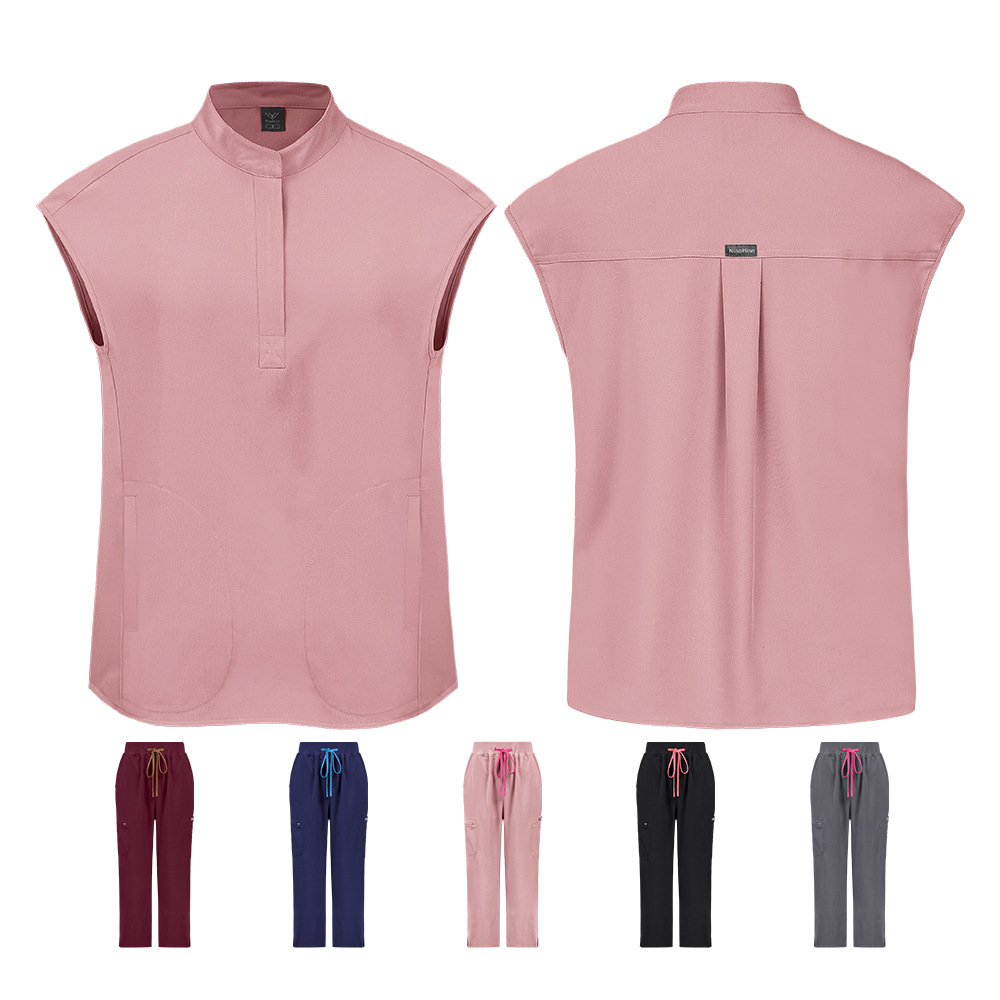 医療服女性病院スクラブセット手術室看護作業服医師看護師外科ア - Medical Lab Uniform のレビューと価格