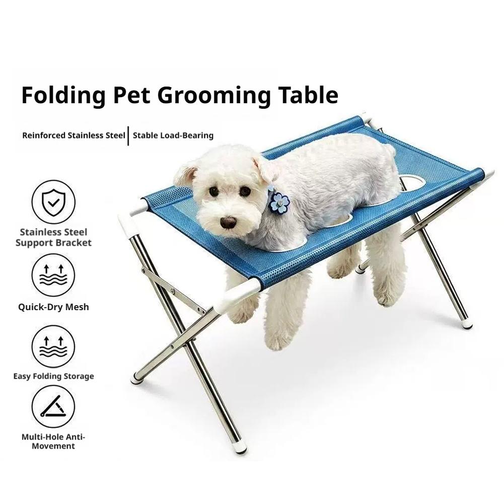 通気性のあるメッシュ製ペット用バススタンド、折りたたみ式猫犬 - Water Bath Laboratory のレビューと価格